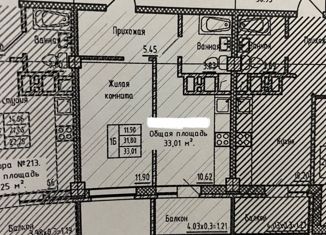 Продаю 1-комнатную квартиру, 33 м2, Ростов-на-Дону, Раздорская улица, 2А, ЖК Грин Парк