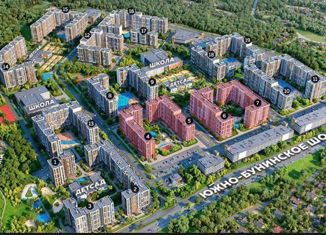 Продажа однокомнатной квартиры, 18.6 м2, деревня Столбово, жилой комплекс Эко Бунино, к18-19