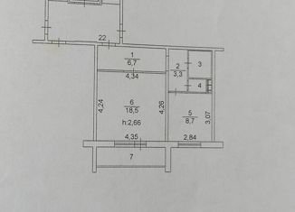 Продам однокомнатную квартиру, 43 м2, Челябинск, улица Лобырина, 11А, жилой район Краснопольская Площадка 1