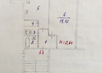 Продажа 1-ком. квартиры, 35 м2, Волгоград, Пролетарская улица, 39, Красноармейский район