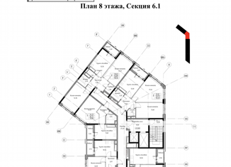 Продается 2-комнатная квартира, 56.89 м2, Санкт-Петербург, Планерная улица, 97к1, ЖК Нью Тайм