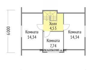 Продам дом, 82.9 м2, деревня Домнинские Дворы, деревня Домнинские Дворы, 20А