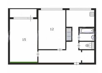 Продается 2-комнатная квартира, 46 м2, Санкт-Петербург, Лужская улица, 4к1, Лужская улица