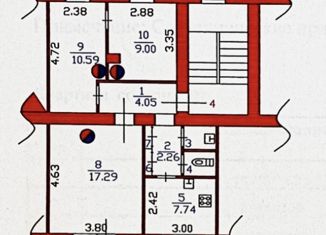Продаю трехкомнатную квартиру, 54.2 м2, Шлиссельбург, улица Чекалова, 13
