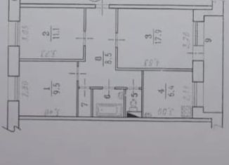 Продаю 3-комнатную квартиру, 57.3 м2, Омск, 1-я Казахстанская улица, 2