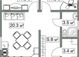 Дом на продажу, 62 м2, ДНТ Воскресенье-1, Тепличная улица