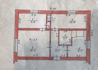 Продажа 3-ком. квартиры, 54 м2, Алзамай, Первомайская улица, 80