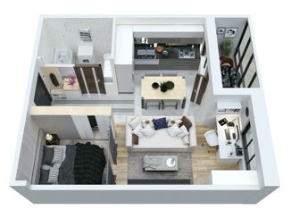 Продажа 1-комнатной квартиры, 42.9 м2, Зеленодольск, улица Ленина, 11к2