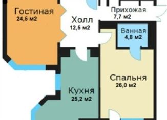 Продаю трехкомнатную квартиру, 117.3 м2, Москва, улица Архитектора Власова, 6, ЖК Вавилово