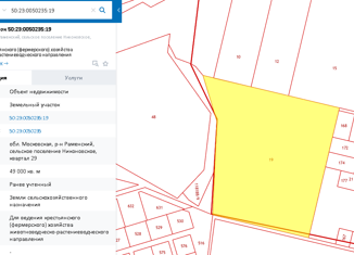 Продам участок, 490 сот., село Никоновское