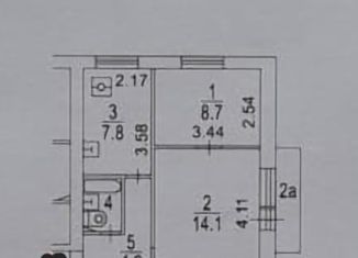 Продам 2-комнатную квартиру, 37.1 м2, Москва, улица Столетова, 4, метро Ломоносовский проспект