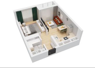 1-ком. квартира на продажу, 43 м2, Уфа, ЖК Конди-Нова, улица Менделеева, 132