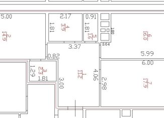 Продается 2-комнатная квартира, 67.9 м2, Краснодар, микрорайон ХБК, Уральская улица, 71к3