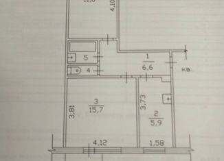 Комната на продажу, 45 м2, Набережные Челны, 15-й комплекс, 29