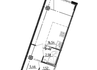 Продам квартиру студию, 26.05 м2, Мурино, улица Шоссе в Лаврики, 95