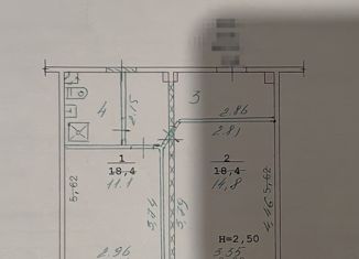 Продается 2-ком. квартира, 36.8 м2, Волгоград, улица 51-й Гвардейской Дивизии, 31, Дзержинский район