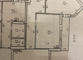 Продам 2-ком. квартиру, 77.9 м2, Самара, Осетинская улица, 12, жилой район Волгарь