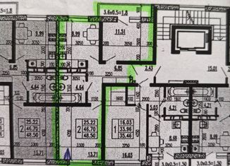 2-ком. квартира на продажу, 47 м2, Славянск-на-Кубани, Октябрьская улица, 93/2