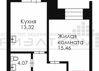 Продаю 1-ком. квартиру, 40 м2, Благовещенск, Заводская улица, 4/5