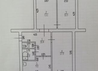 Продам трехкомнатную квартиру, 65.5 м2, село Павловск, улица Малахова, 108