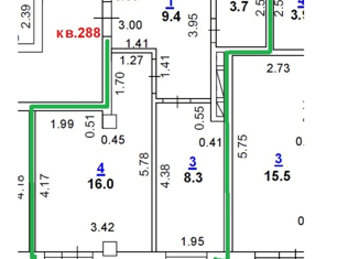 Продаю однокомнатную квартиру, 46.5 м2, Ростов-на-Дону, Советский район, улица Зорге, 9