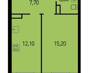 Продается однокомнатная квартира, 38.6 м2, Троицк, коттеджный посёлок Лесная Сказка, 11