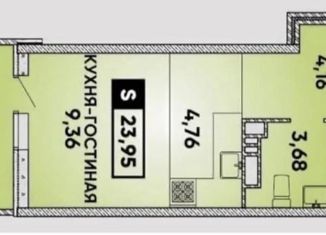 Продаю квартиру студию, 24 м2, Краснодар, улица им. Героя Яцкова И.В., 19к3, Прикубанский округ