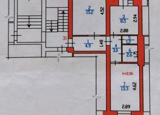 Продается 2-комнатная квартира, 48.5 м2, Кудымкар, улица Плеханова, 15