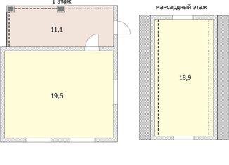 Продаю дом, 49.6 м2, станица Елизаветинская, Топольковая улица, 84