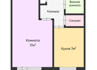 Продаю однокомнатную квартиру, 33 м2, Екатеринбург, улица Фрезеровщиков, 78, улица Фрезеровщиков