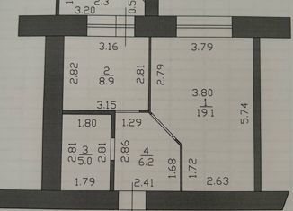 Продажа однокомнатной квартиры, 41.5 м2, Татарстан, улица Чингиза Айтматова, 11