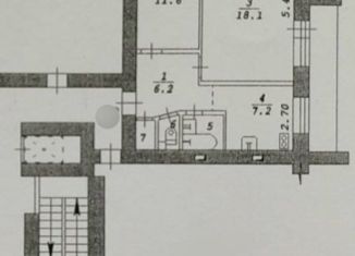 Продается 2-ком. квартира, 47.6 м2, Новосибирская область, улица Фрунзе, 55