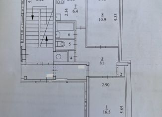 Продам 2-ком. квартиру, 47 м2, Архангельская область, проспект Ломоносова, 222к1