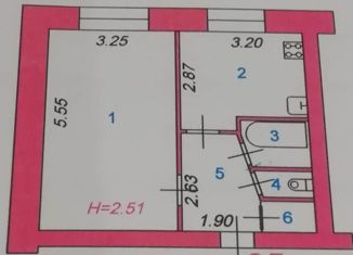 Продажа 1-ком. квартиры, 35.6 м2, Иваново, улица Свободы, 3А, район Сортировочный