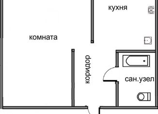 Продажа 1-комнатной квартиры, 21.2 м2, Пласт, Октябрьская улица, 70