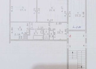 Продается 3-ком. квартира, 77.5 м2, Лесной, улица Куйбышева, 45