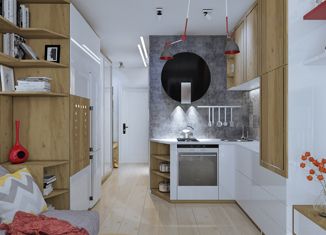 Продается квартира студия, 25 м2, село Весёлое, Коломенский переулок, 5