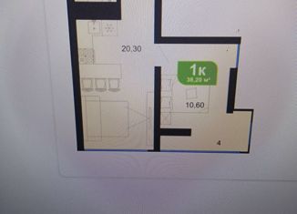 Продаю 2-комнатную квартиру, 38.9 м2, Сочи, Ясногорская улица, 16/6к5, микрорайон Бытха