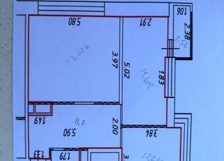 3-комнатная квартира на продажу, 65.4 м2, посёлок Марьино, улица Харлампиева, 52к2