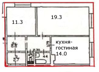 Сдам 3-ком. квартиру, 60 м2, Санкт-Петербург, улица Маршала Новикова, 17, муниципальный округ Озеро Долгое