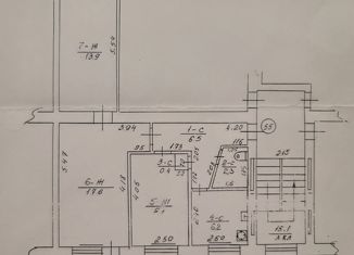 Продается трехкомнатная квартира, 56.5 м2, Калининградская область, улица Кутузова, 56