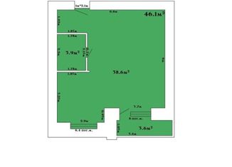 Однокомнатная квартира на продажу, 46.3 м2, Новокуйбышевск, улица Свердлова, 17