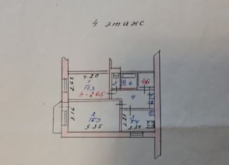 Продается 2-комнатная квартира, 47.3 м2, Курская область, Хуторская улица, 9