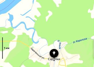 Продается земельный участок, 30 сот., деревня Сарапки, Зареченская улица