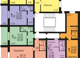 Продается квартира студия, 23.6 м2, Челябинск, улица Бейвеля, 73, Курчатовский район