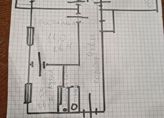 Трехкомнатная квартира на продажу, 60.4 м2, село Санаторий Воробьёво, Санаторная улица, 2