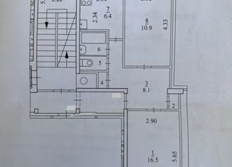 Продаю двухкомнатную квартиру, 47 м2, Архангельск, проспект Ломоносова, 222к1, Октябрьский округ