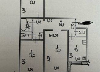 Продается 3-комнатная квартира, 68.2 м2, Хабаровский край, улица Дзержинского, 8