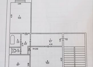 Продажа двухкомнатной квартиры, 52.7 м2, Чебаркуль, улица Карпенко, 6А