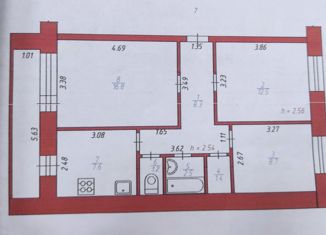 Продажа 3-ком. квартиры, 59 м2, Ижевск, Камбарская улица, 33, жилой район Аэропорт